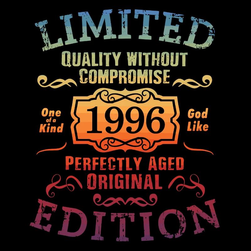 Geburtstag 1996 Limited Edition Geschenk Used Cool