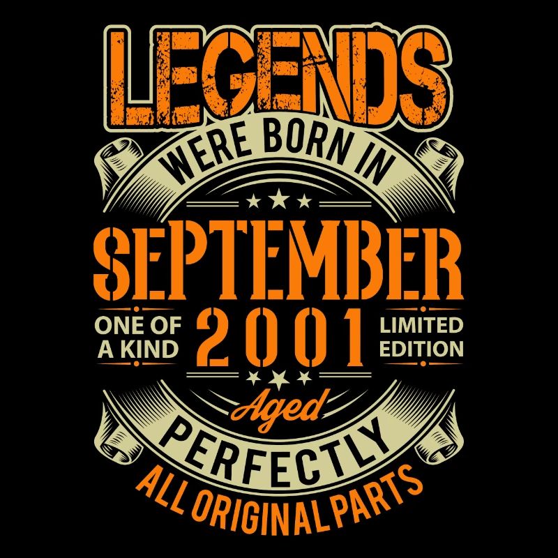2001 September Geburtstag Legende