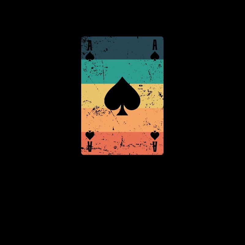 Pik Ass Poker oder Skat Kartenspiel Spiel