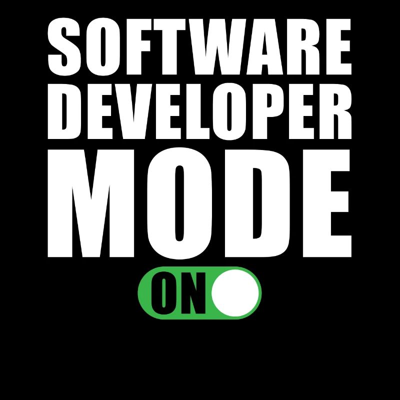 Mode développeur de logiciel activé