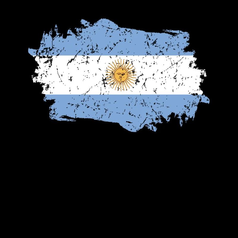 Drapeau argentin Grunge Drapeau argentin