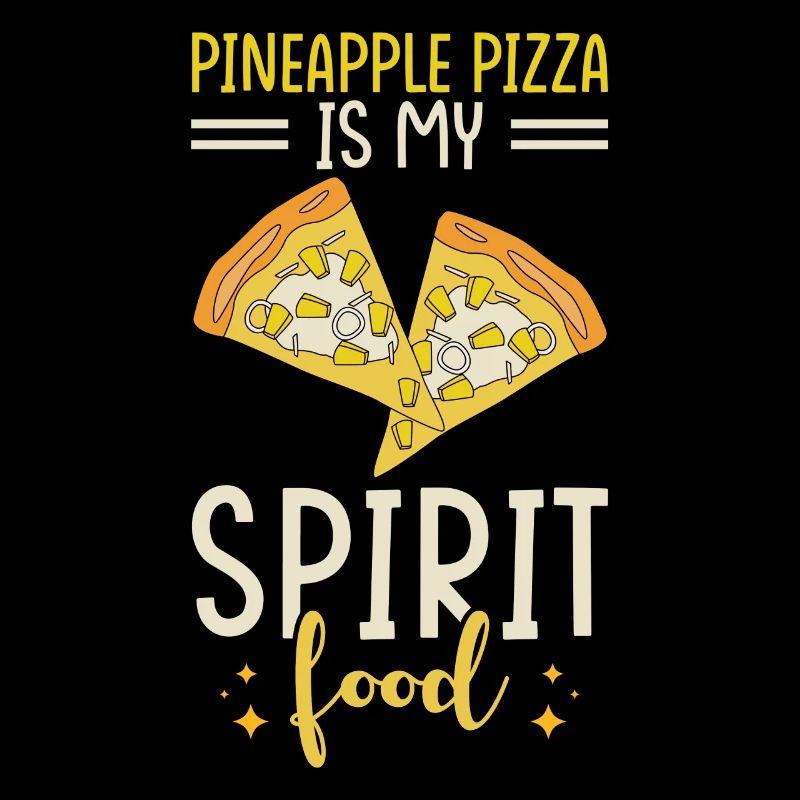 Ananas -Pizza Ist Mein Geisterfutter