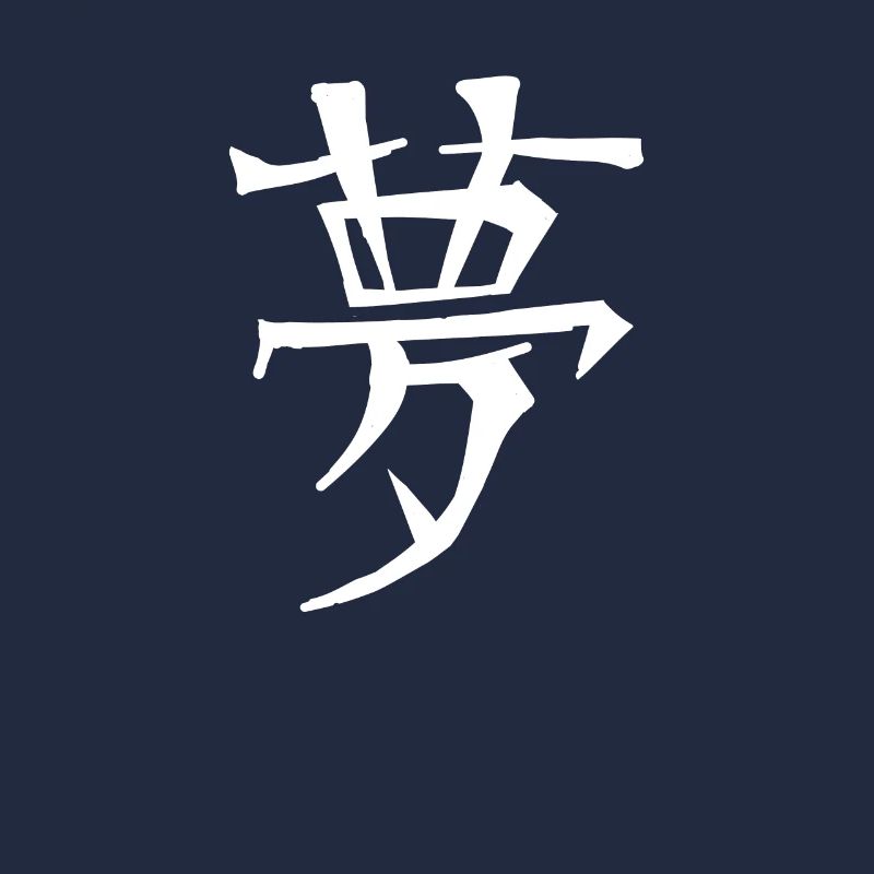 Dream Chinese Script Character Symbol