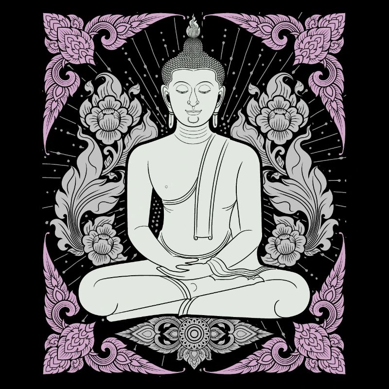 Bouddhisme Thaï-Bouddha Méditation-Bouddha Thaïlande