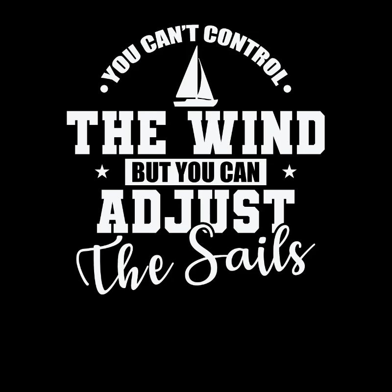 You can't control the Wind Sailing Boat