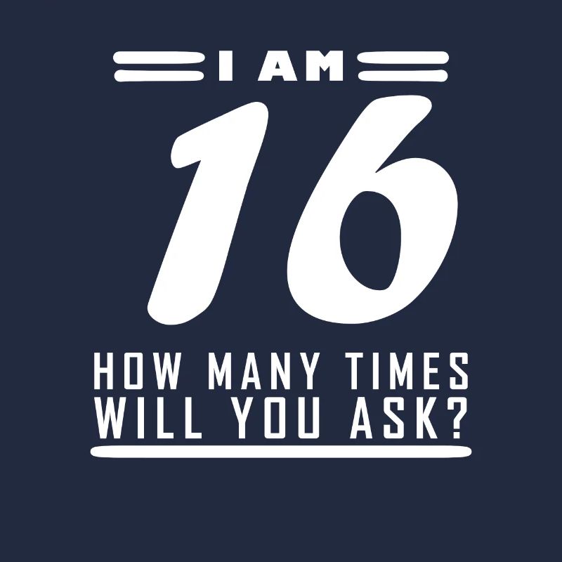 Ich bin 16 – 16. Geburtstag Geschenk