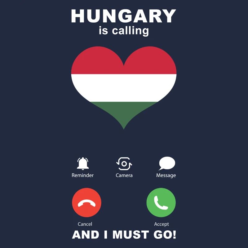Ungarn is calling Ungarn Herz Souvenir