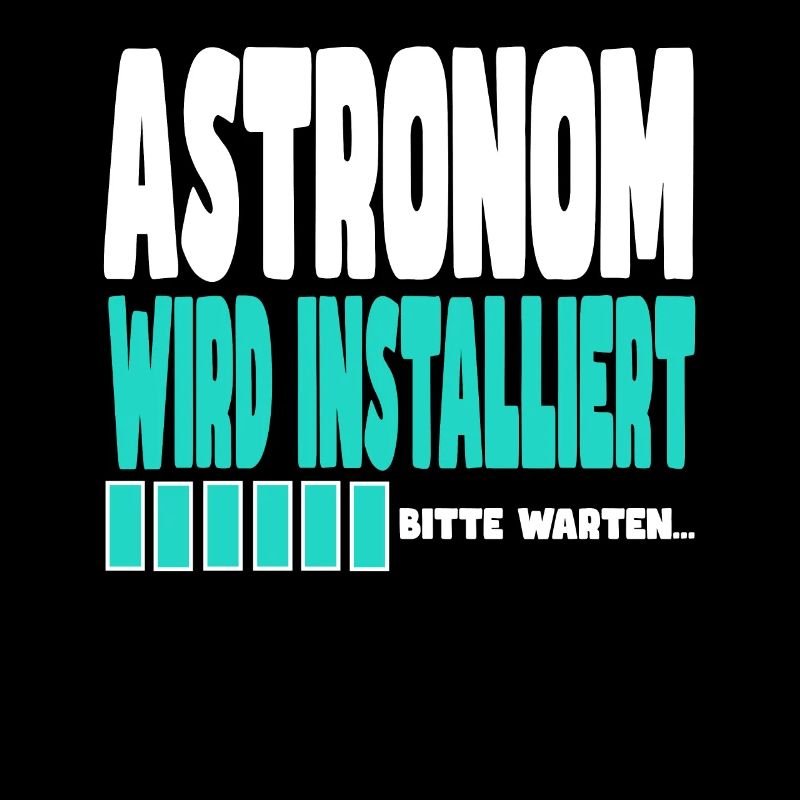 Astronom wird installiert