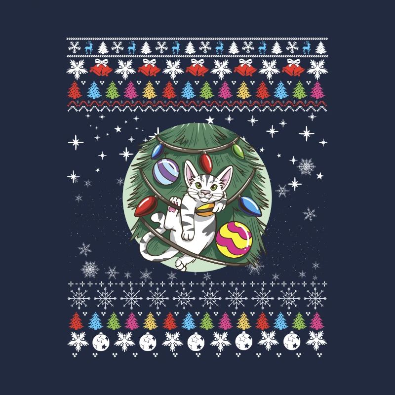 Décor de Noël pour chat
