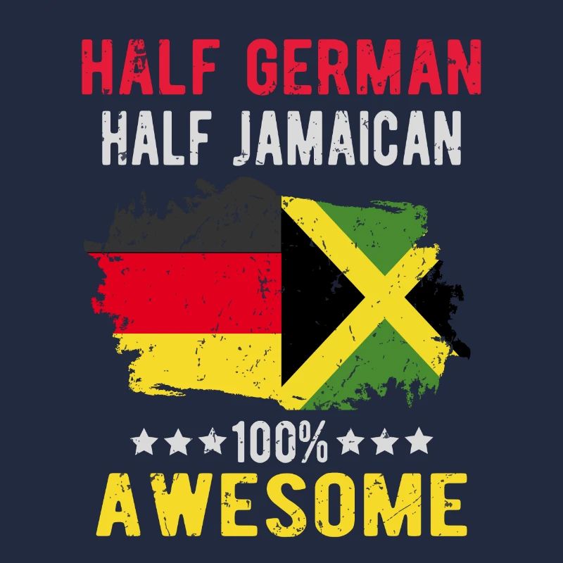 Half German Half Jamaican