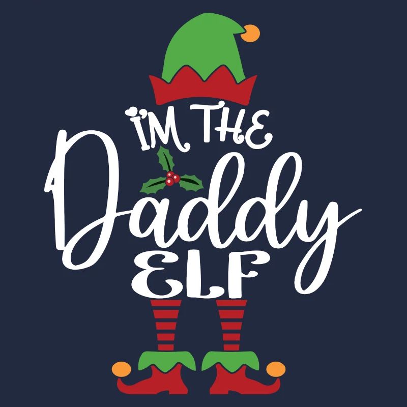 Papa Elf Niedliches lustiges passendes Weihnachtskostüm