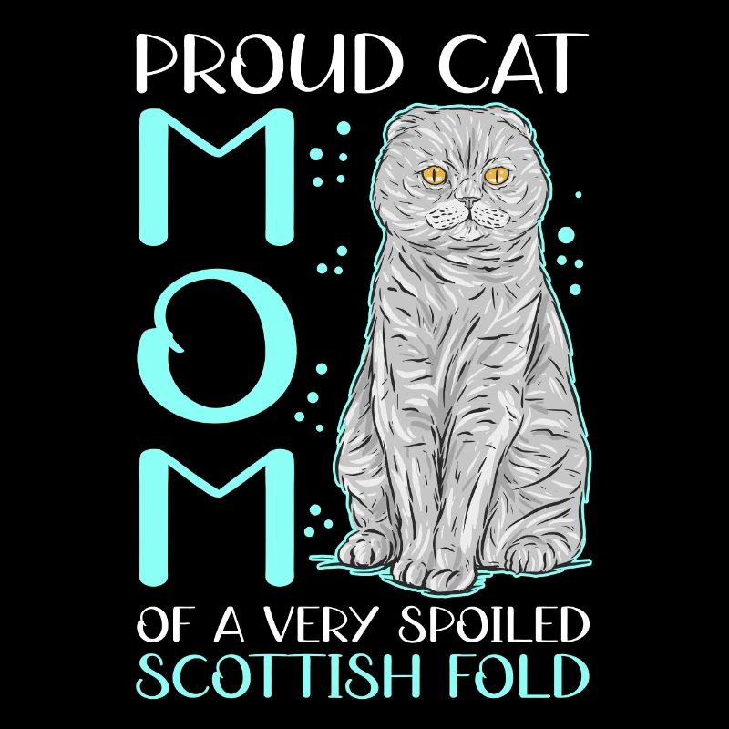 Scottish Fold-eared Cat Mom Cat Gift