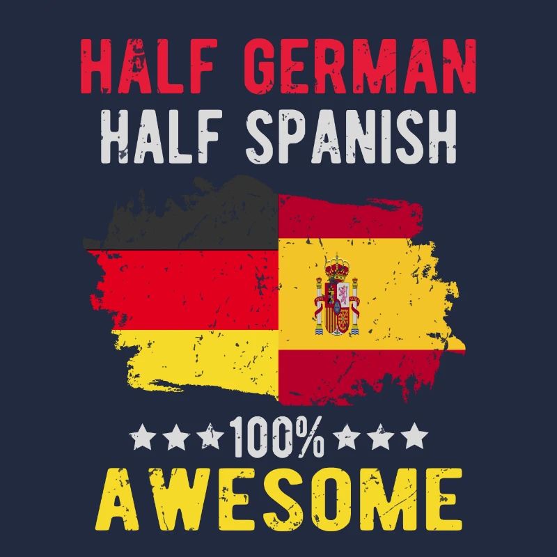 Moitié allemand moitié espagnol