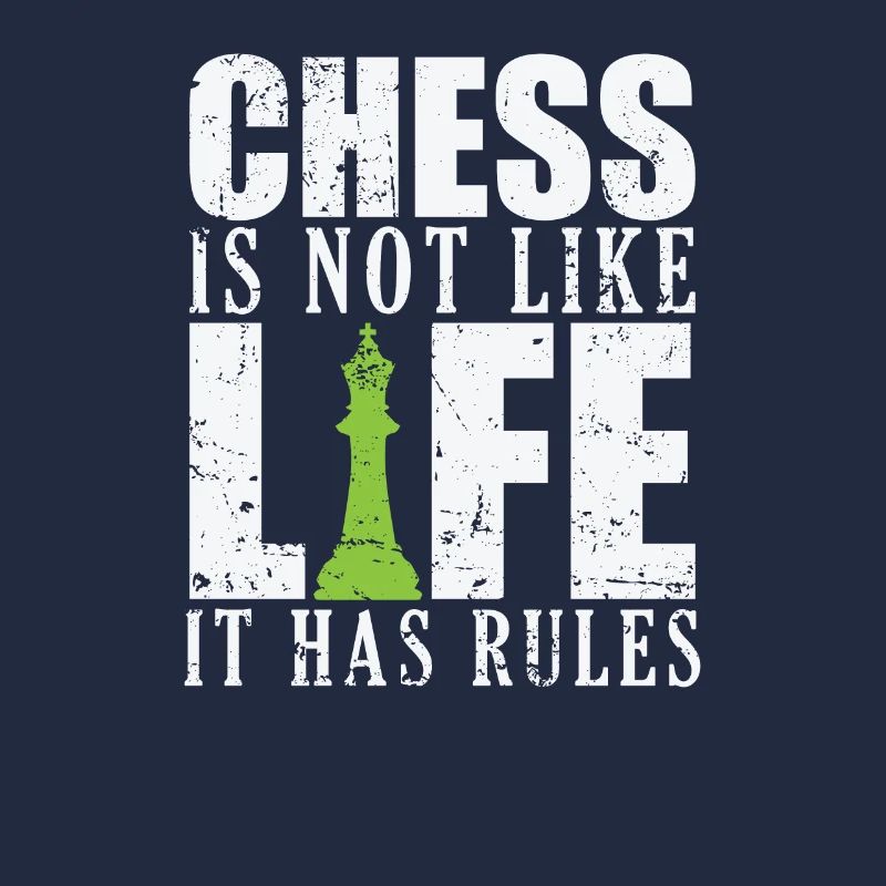 Les échecs ne sont pas comme la vie, ils ont des règles Schach