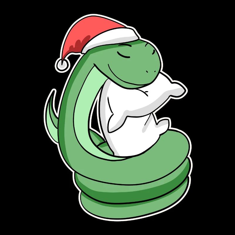 Serpent Noël Sommeil Sommeil Sommeil Sommeil