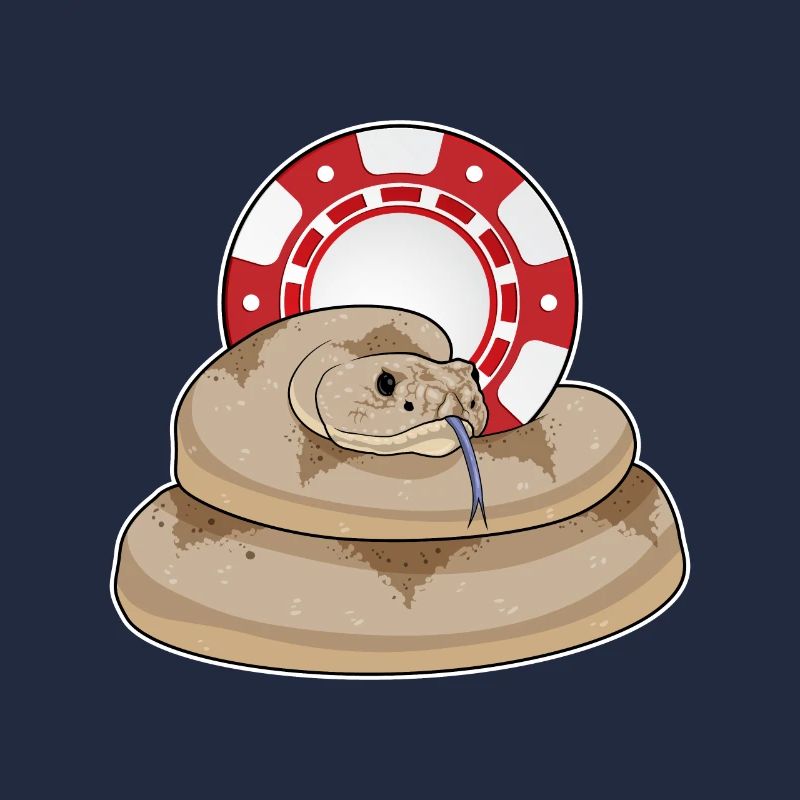 Jetons de poker Snake Poker