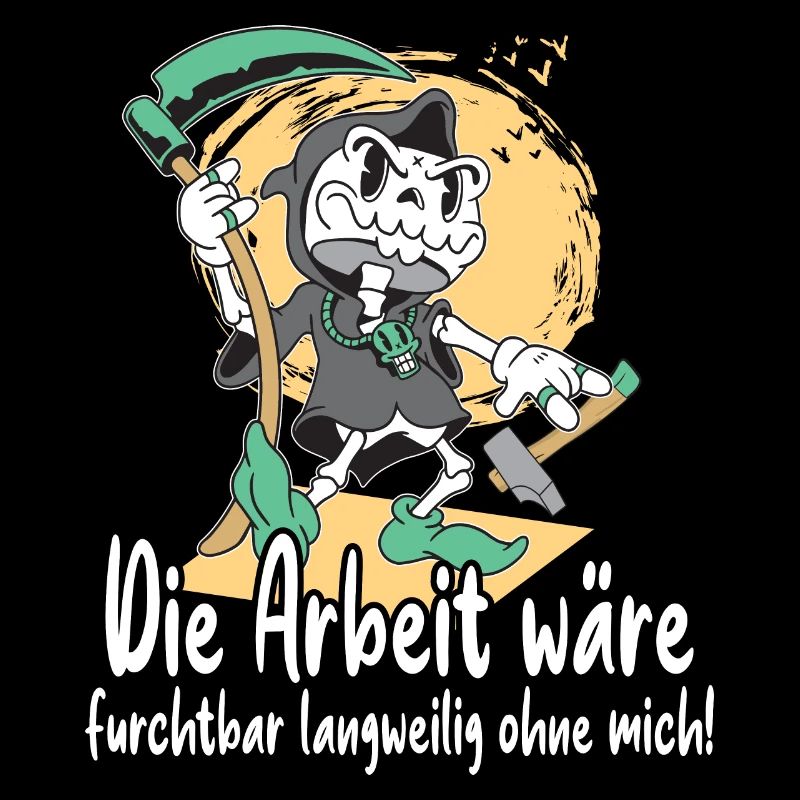 Sensenmann mit Werkzeug