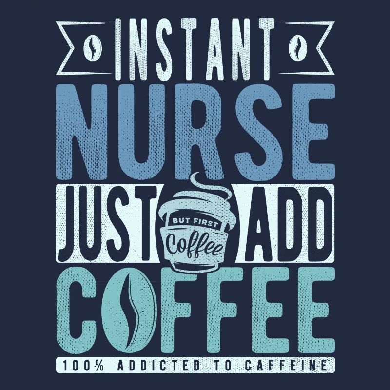 Café d’infirmière disant