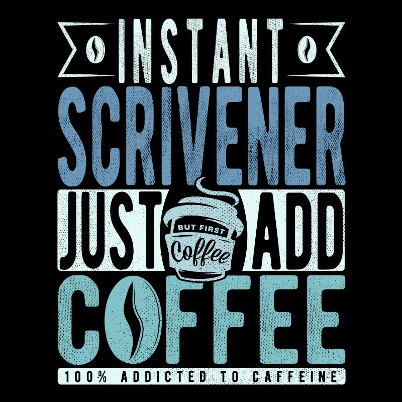 Schreiber Kaffee Spruch