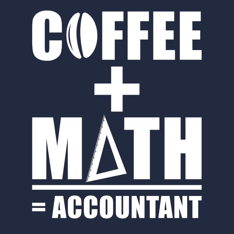 Comptable disant café + mathématiques = comptable