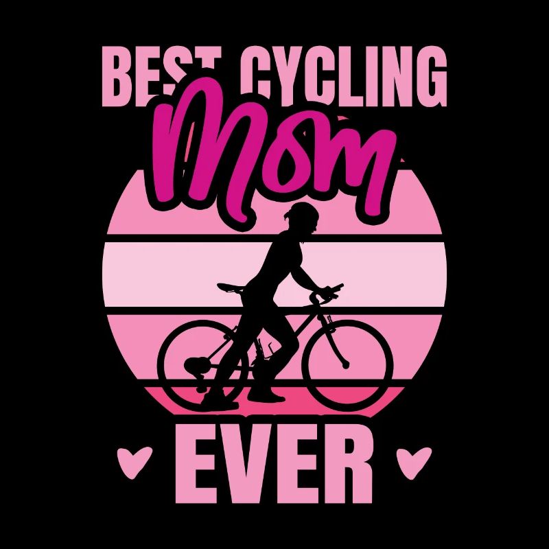 Radfahrer Mutter