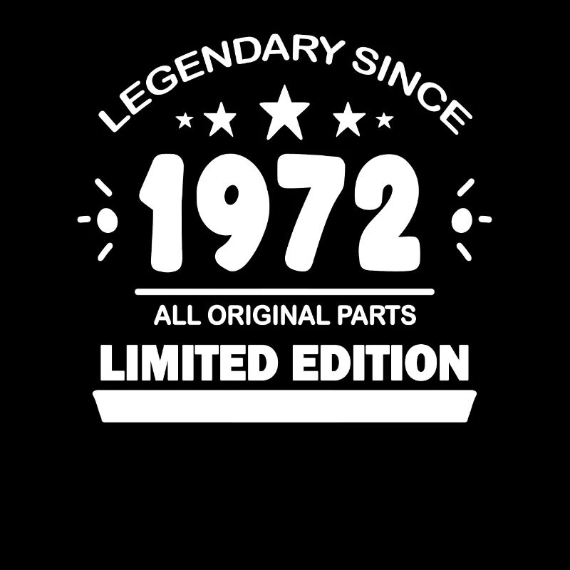 1972 - Né 1972 - Année de construction 1972