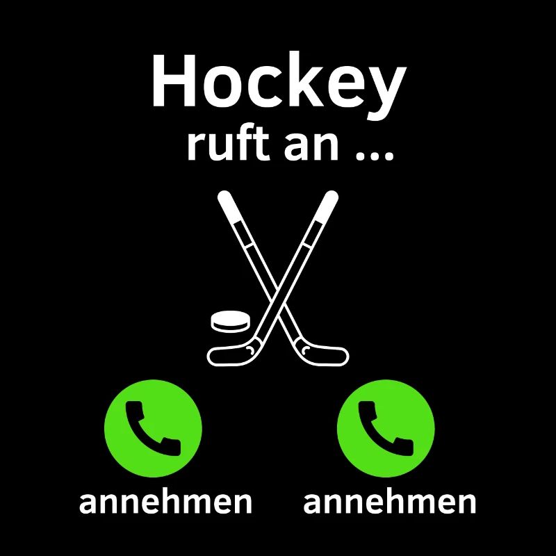 Hockey ruft an - annehmen oder annehmen?