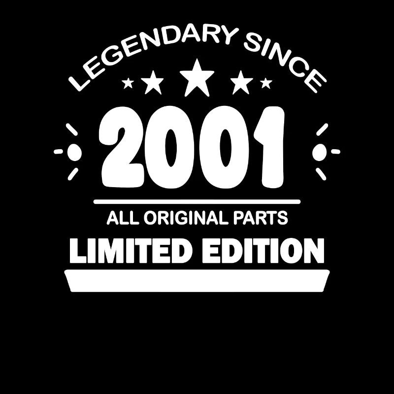 2001 - Né 2001 - Année de construction 2001