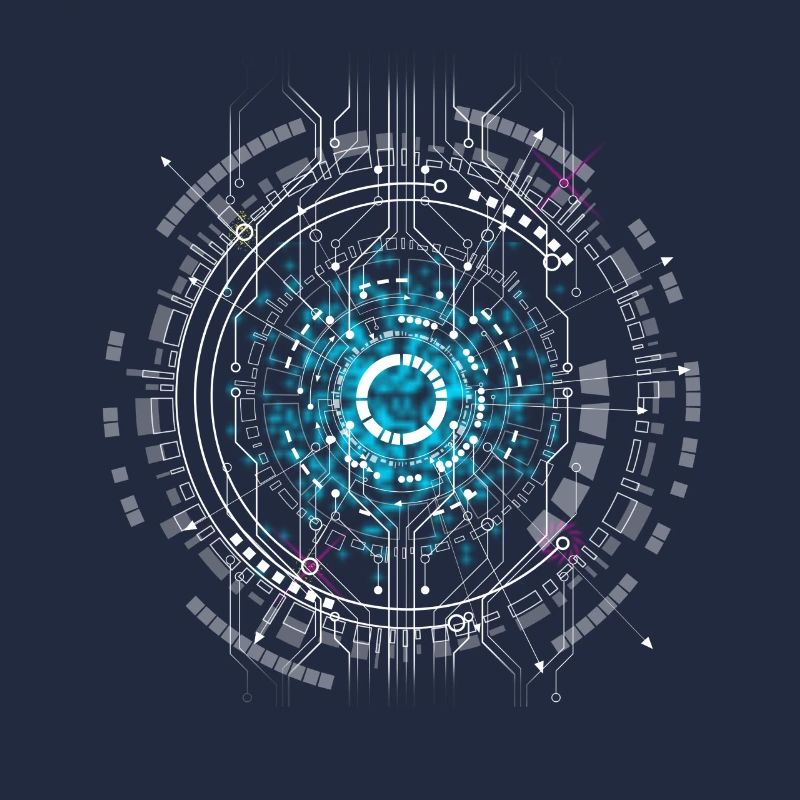 computer Space cpu pc Nerd Circuit Board Warp geek ai ki