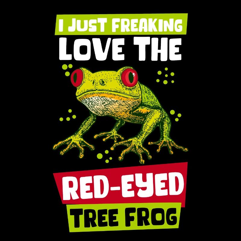 Frosch Frösche Rotaugenlaubfrosch Geschenk