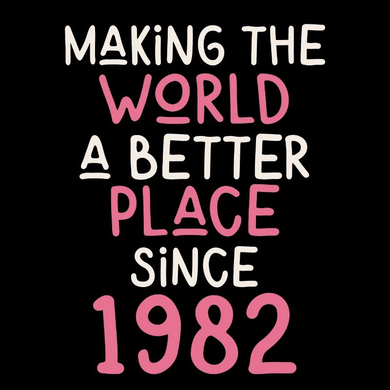 Making the World a better place since 1982
