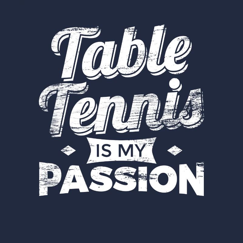 Funny table tennis player saying