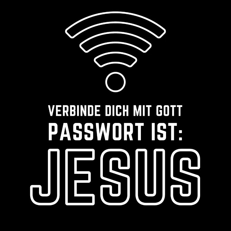 Mot de passe WiFi de Dieu, Jésus