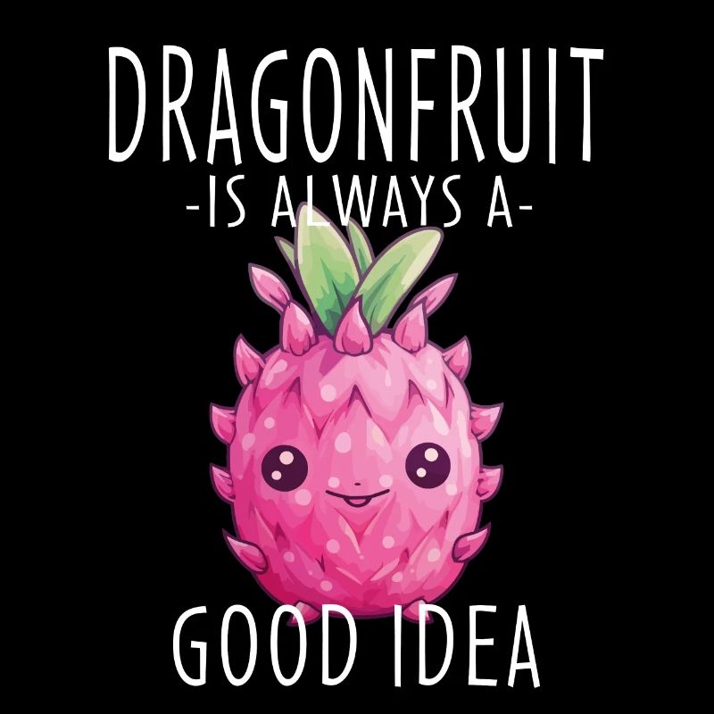 Fruit du dragon Kawaii