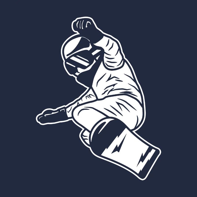 Garçon de snowboard
