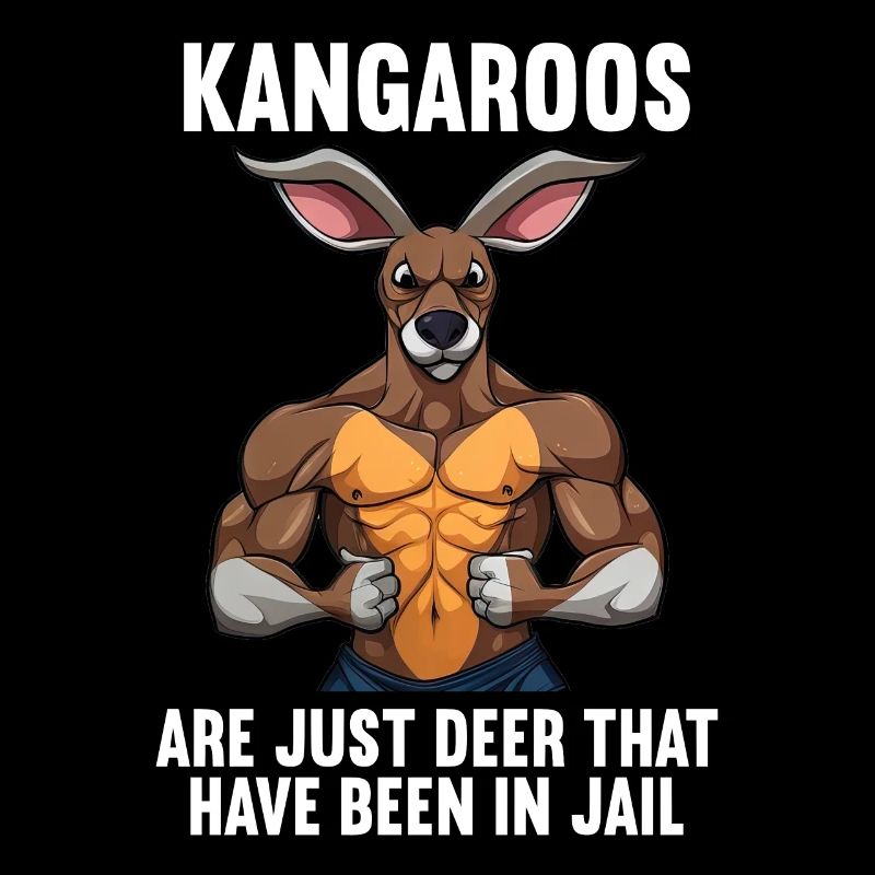 Kangaroo Kangaroos Kängurus lustiges Känguru