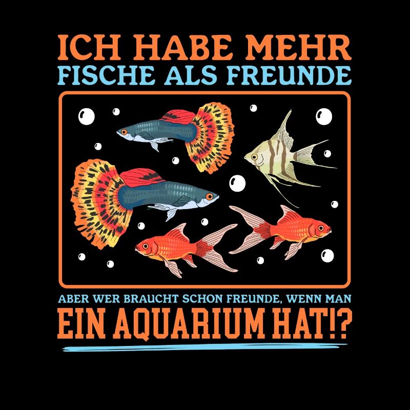 Aquarium Aquaristik Aquarianer Zierfisch Geschenk