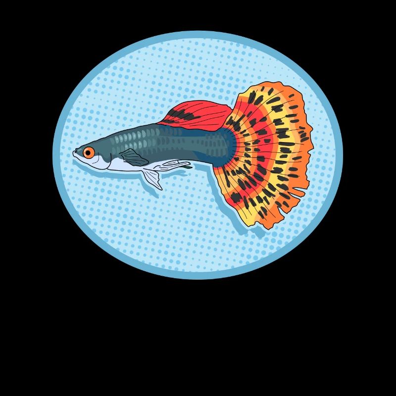 Aquarium Guppys Aquarianer Aquaristik Geschenk