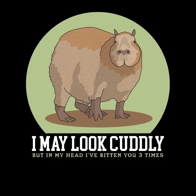 Capybara Capybaras Capybara Capybara Cadeau