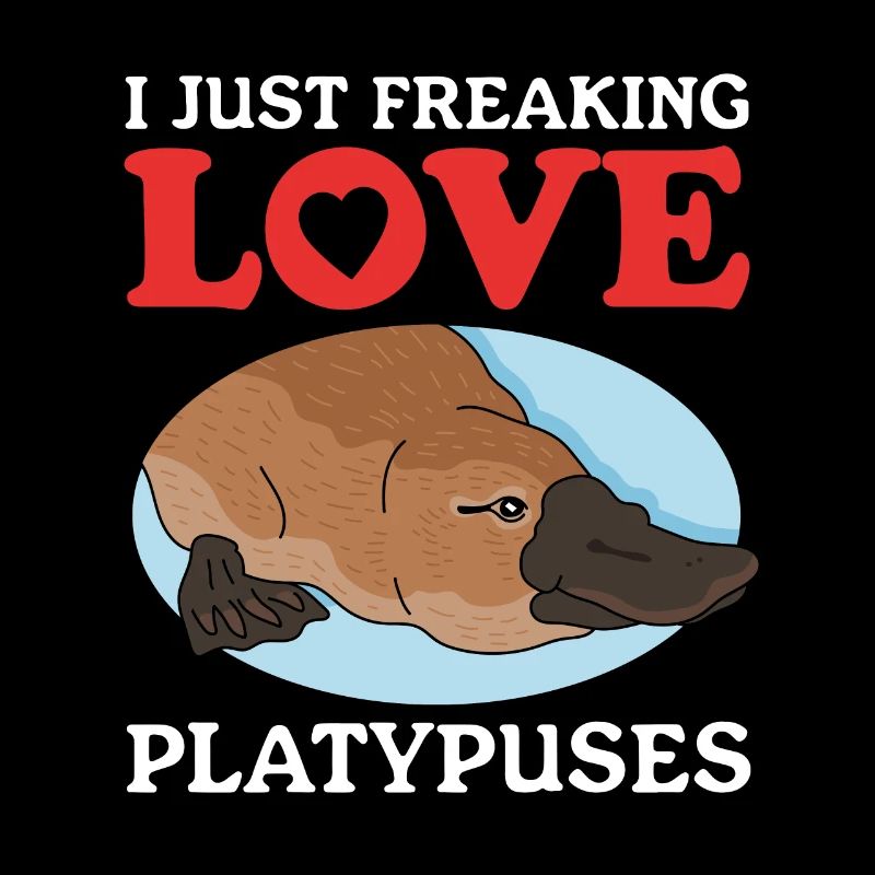 Schnabeltier Platypus Schnabeltiere Geschenk