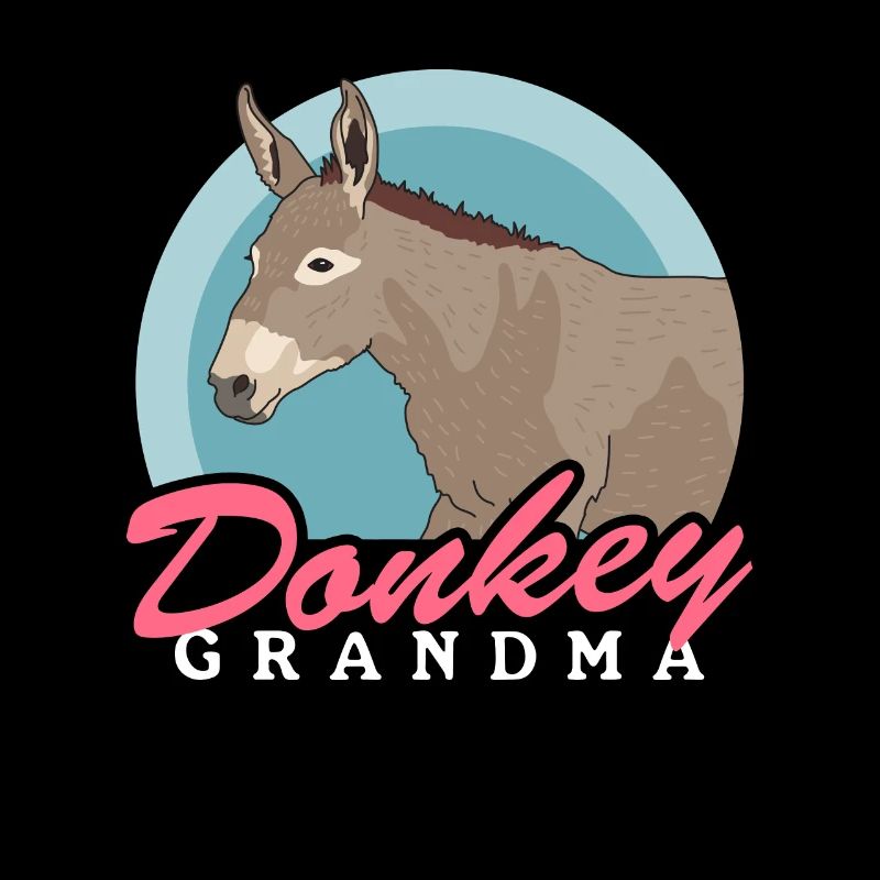 Donkey Granny Donkey Lover Donkey Owner Gift