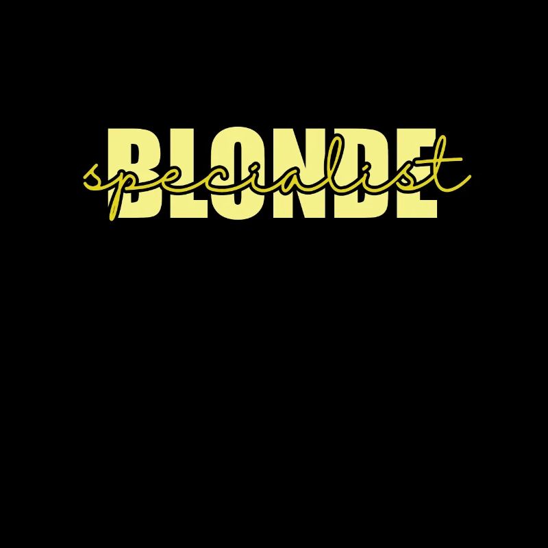Blonde Spécialiste Coiffeur Profession Coiffure