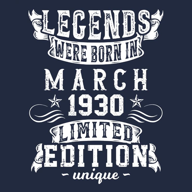 Anniversaire Mars 1930 année Edition Limitée