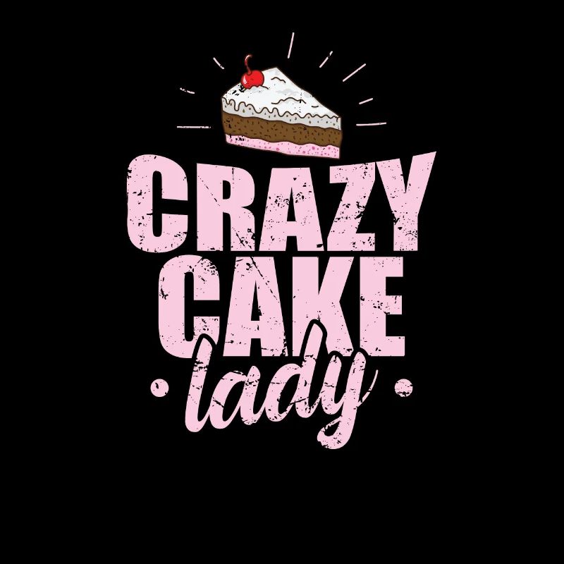 Crazy Cake Lady Pastry Cake