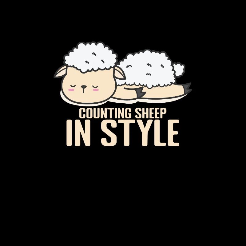 Counting Sheep in Style Schlafanzug Pyjama