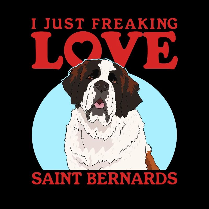 Bernhardiner Hunde St. Bernhardshund Geschenk