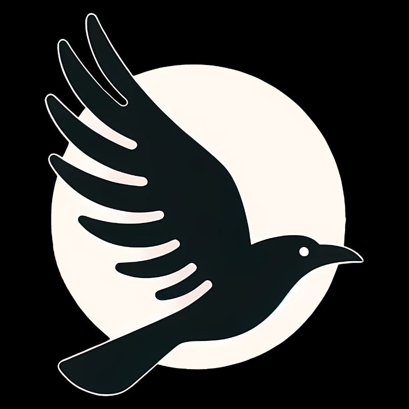 Vol de la lune du corbeau