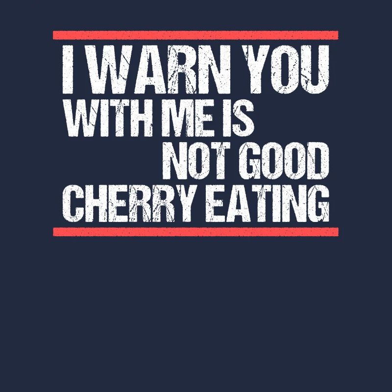 with me is not good cherry eating Denglisch