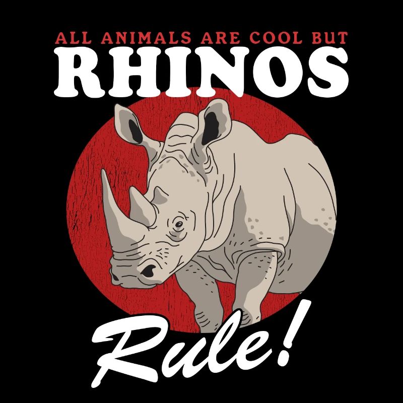 Nashorn Nashörner Rhinozeros Geschenk