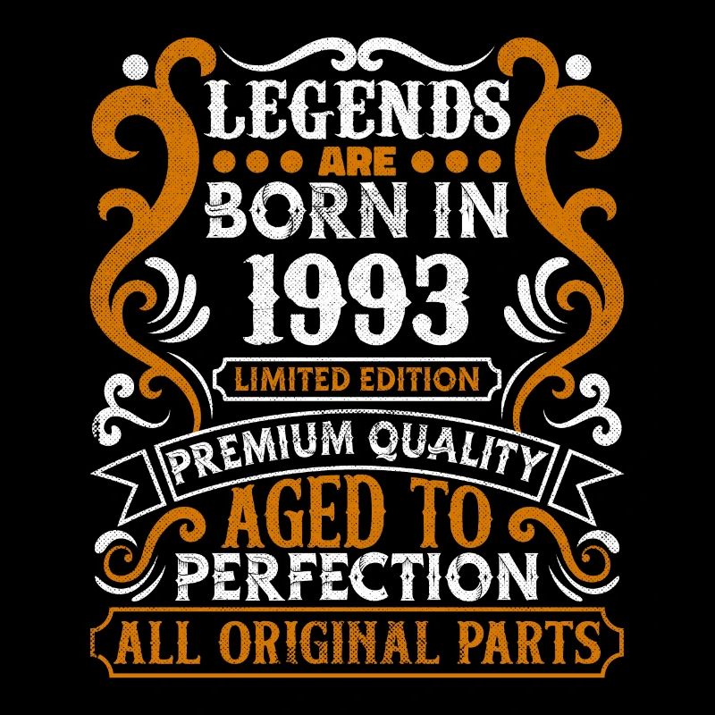 Legends Are Born In 1993 Birthday Gift -1993